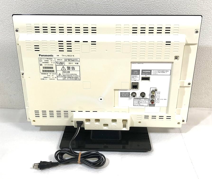 Amazon.co.jp: Panasonic TH-L19C3-K Viera 19V LCD TV, 2011 Model