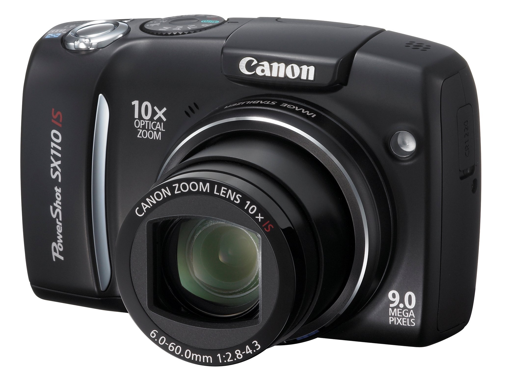 Canon Powershot SX110 IS 9 MP Digital Camera with 10x Optical