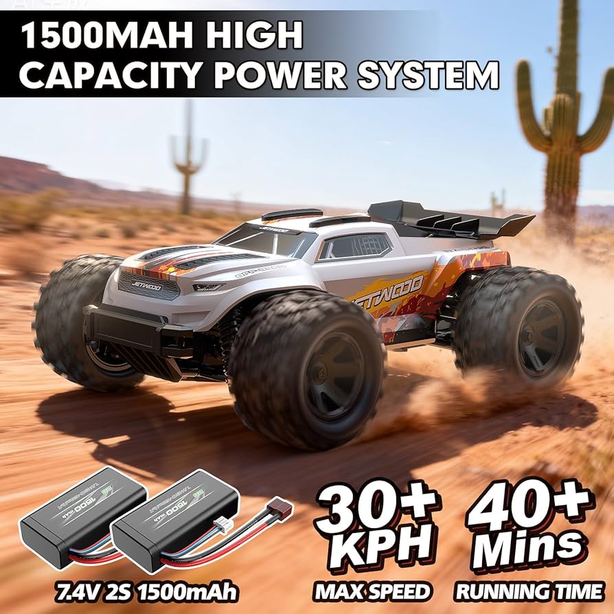 Amazon.com: Jetwood 1:18 Fast Remote Control Car, Hobby Monster RC