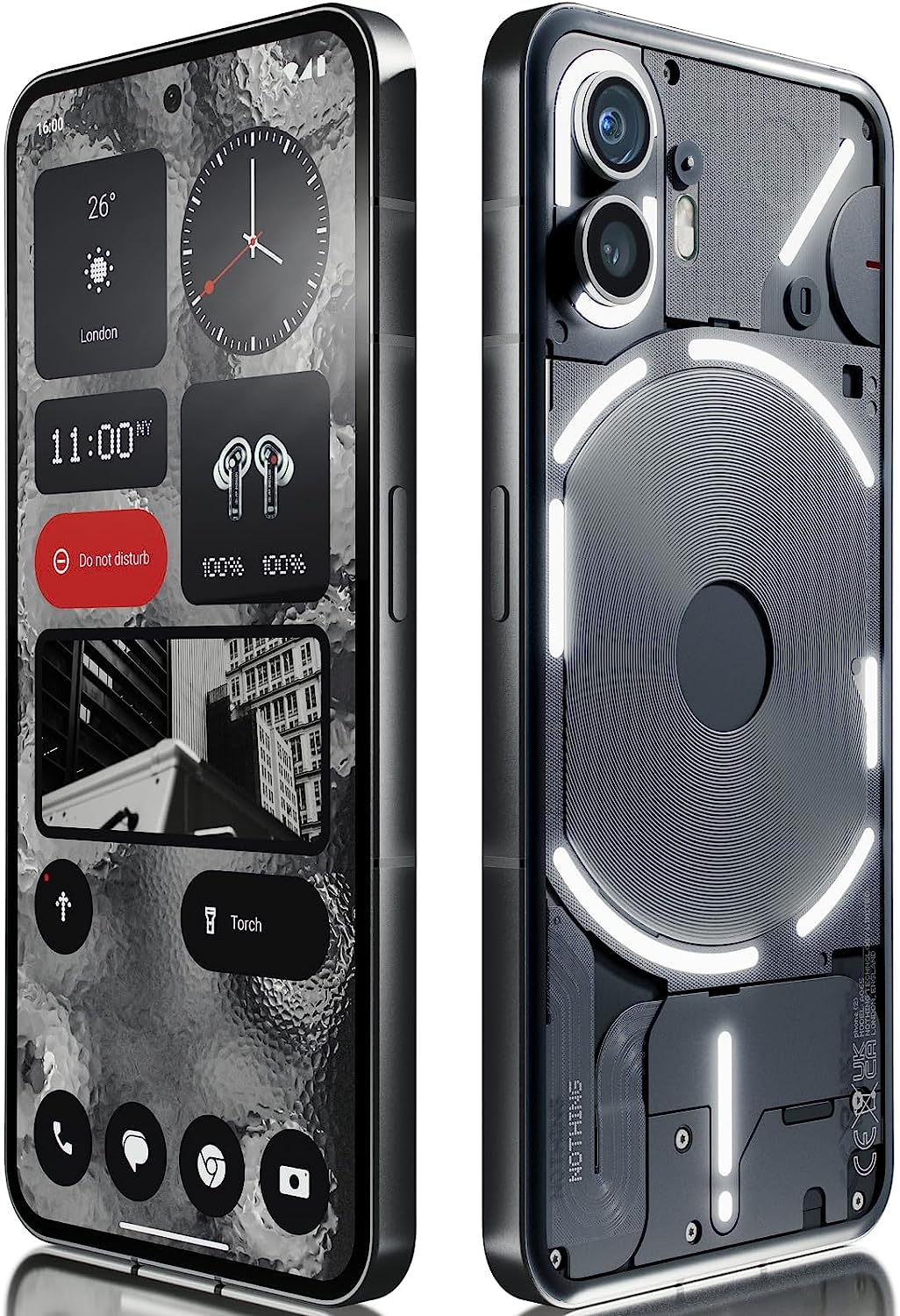 Amazon.com: Nothing Phone (2) 5G - 6.7” LTPO AMOLED Display, 512GB