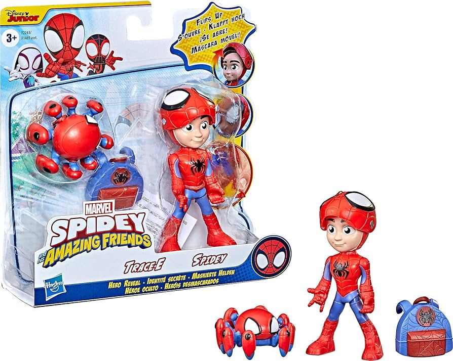 Amazon.com: Spidey and His Amazing Friends Marvel Hero Reveal 2