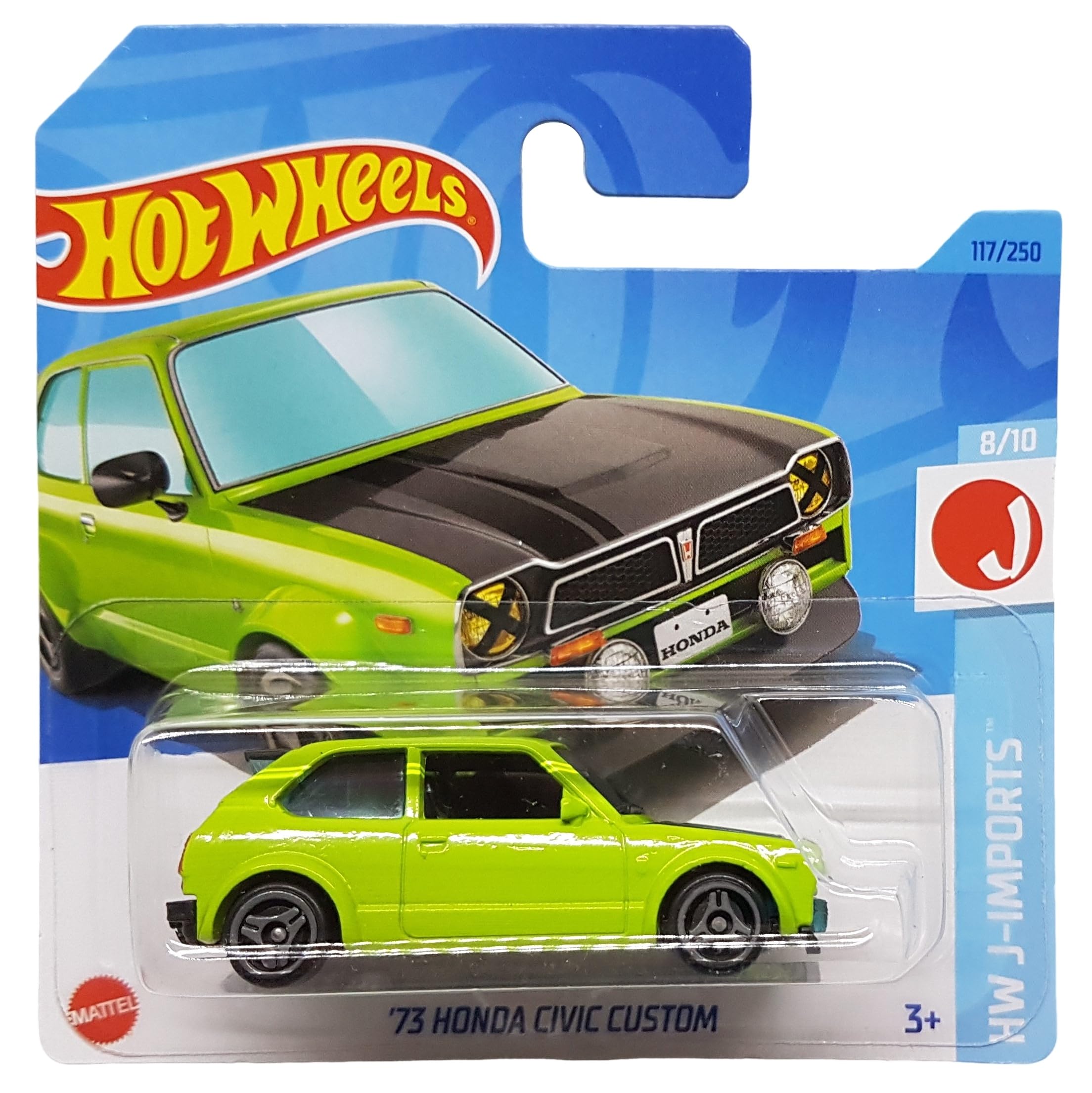 Hot Wheels - ´73 Honda Civic Custom - HW J-Imports 8/10 - HKG40
