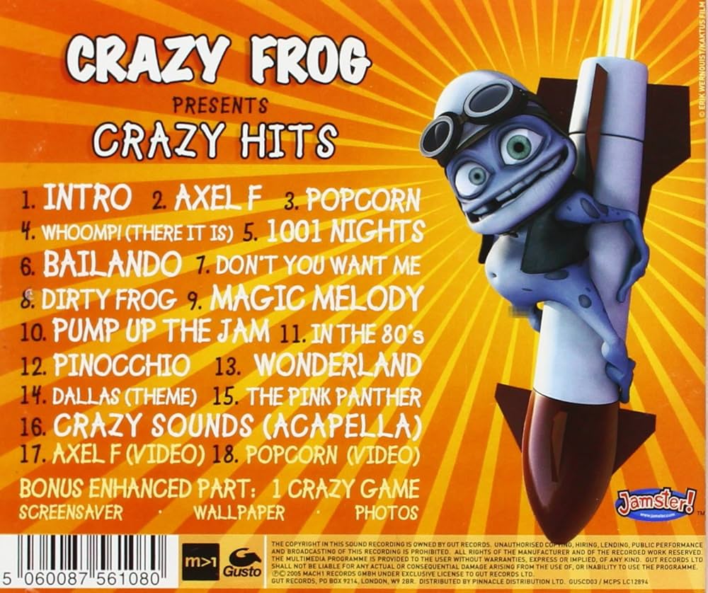 Presents Crazy Hits: Crazy Frog: 5060087561080: Amazon.com: Books