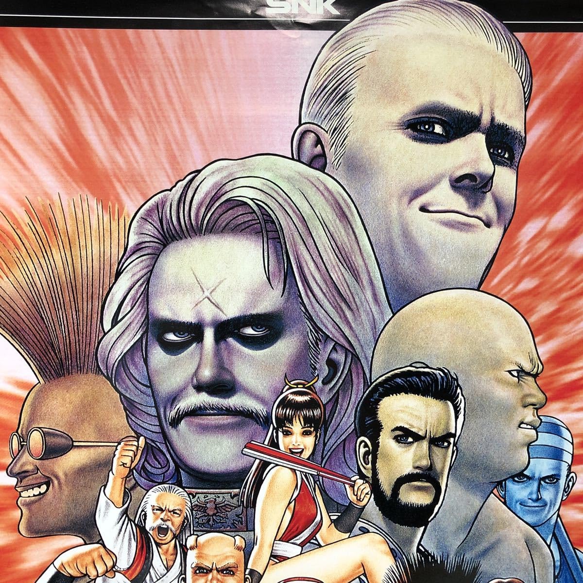 不知火舞 餓狼伝説WILD AMBITION キャンバスアートボード ポスター