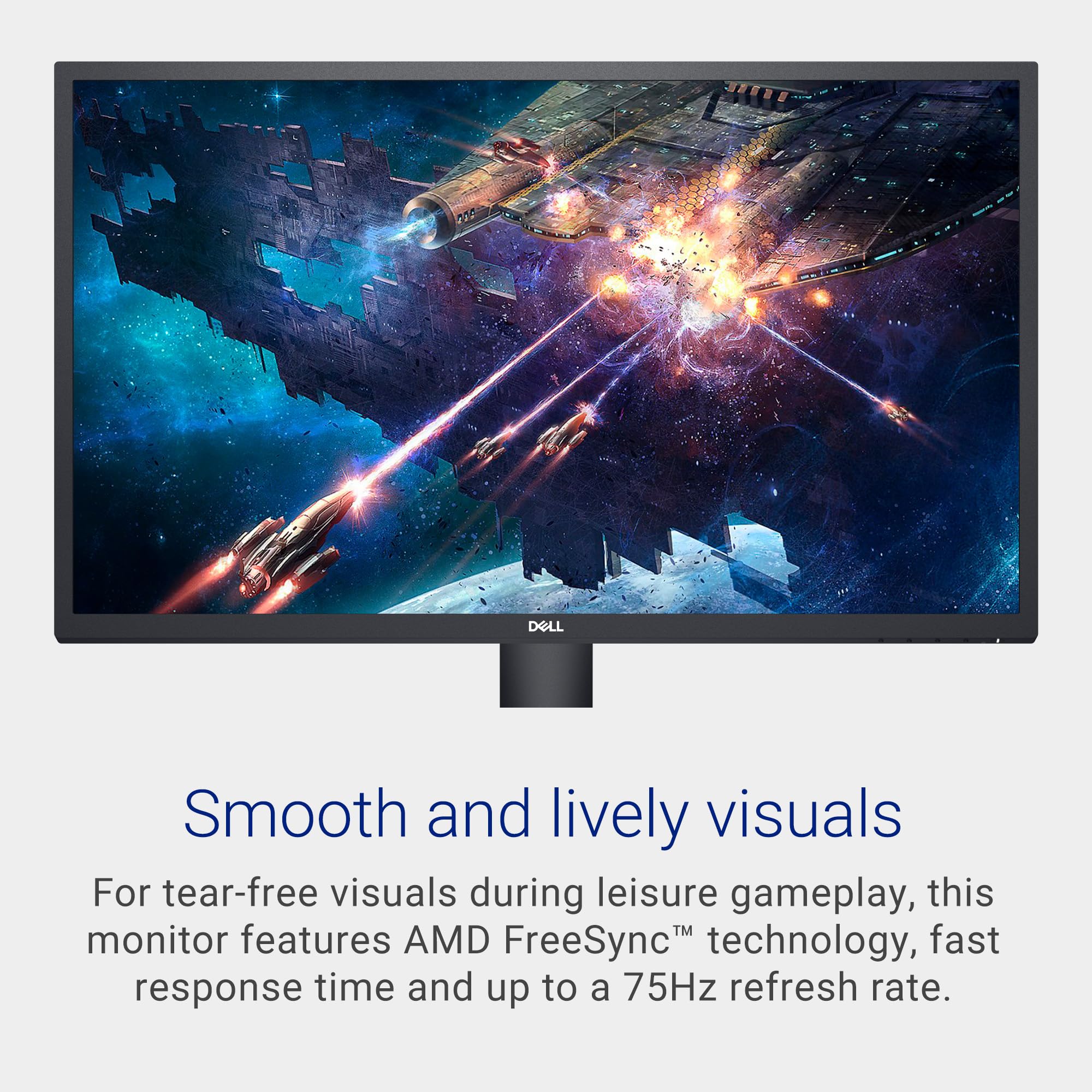 Dell SE2722H Monitor - 27-inch Full HD (1920 x 1080) 60Hz 8ms