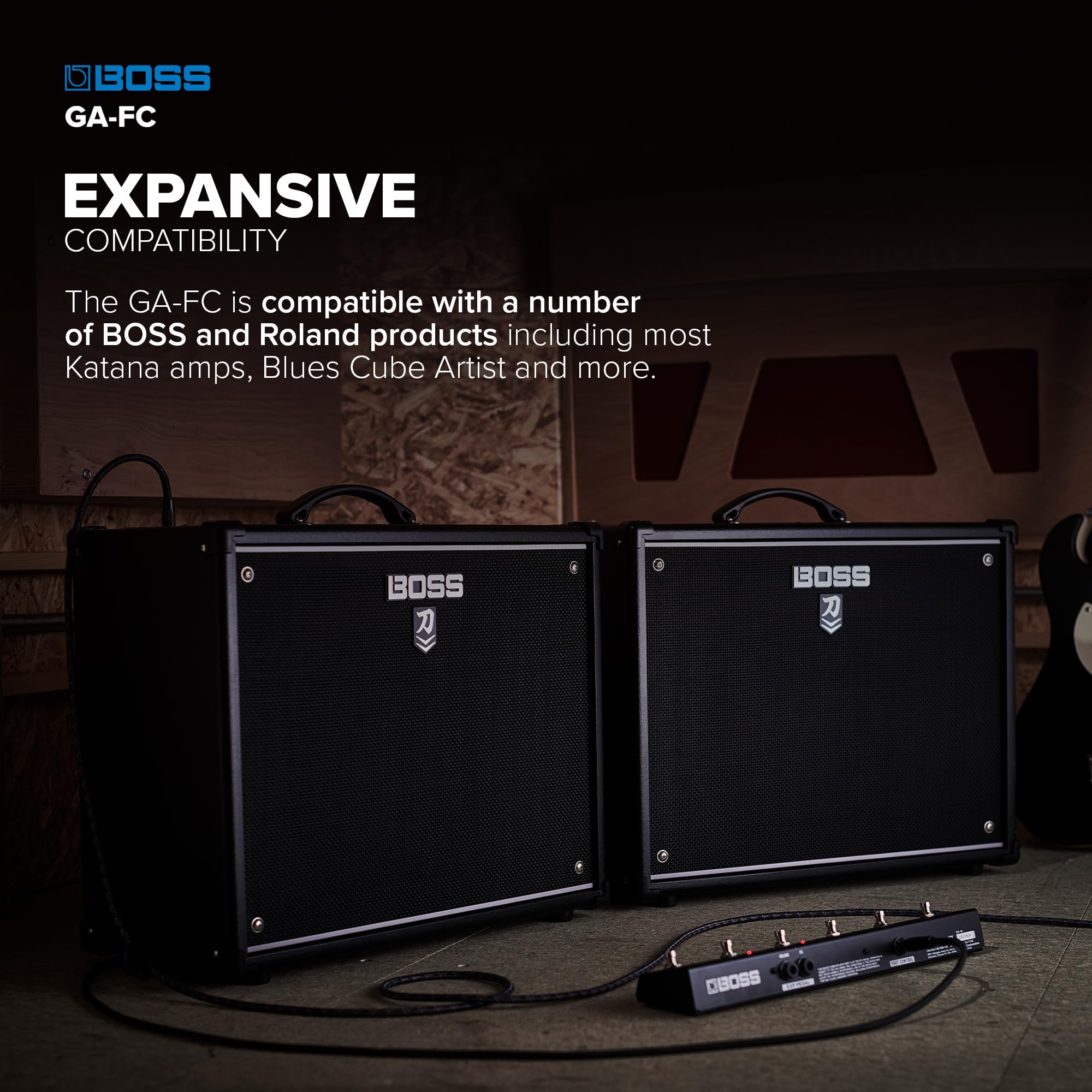 Amazon.com: BOSS GA-FC | 6-Button Foot Controller | Hands-Free