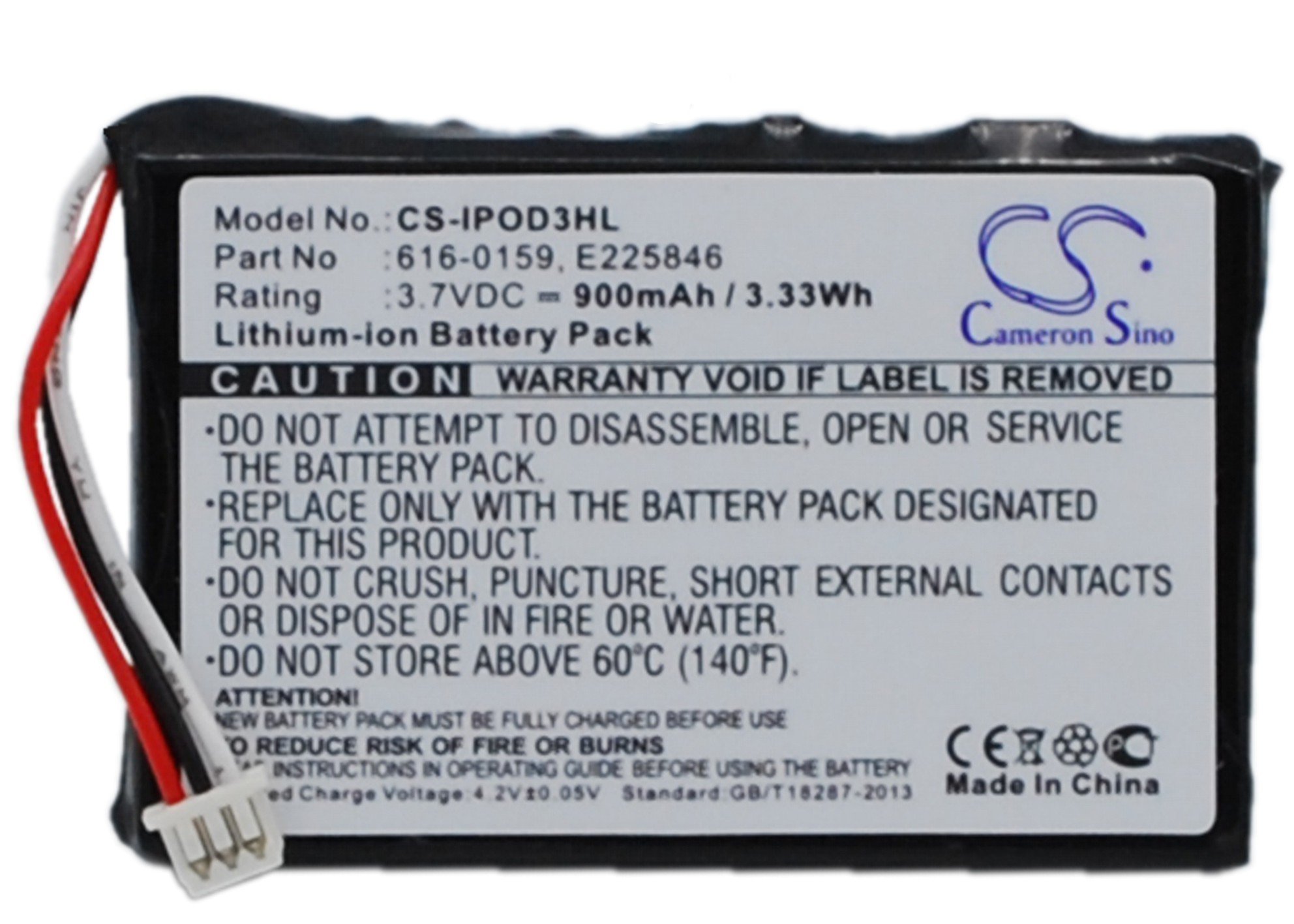 Amazon | CS Cameron Sino CS 交換用バッテリー Apple iPod 10GB