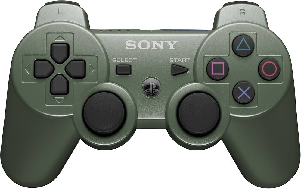 Amazon.com: Sony CECHZC2U Playstation 3 Controller Jungle Green