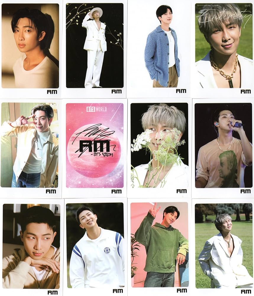 Amazon.co.jp: ラップモンスター RM グッズ フォトメッセージカード 56