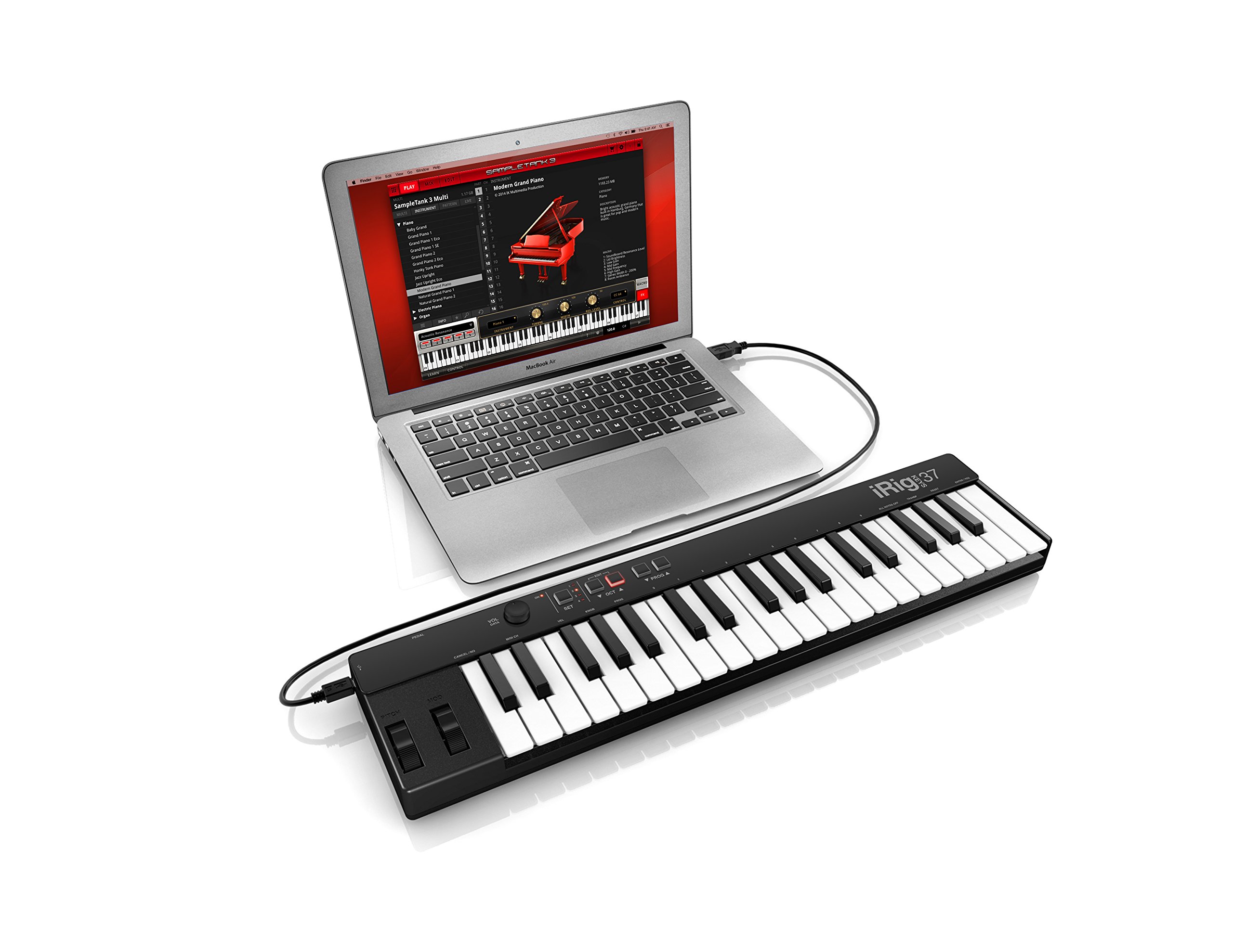 Amazon | IK Multimedia iRig KEYS 37 モバイルUSBキーボード【国内