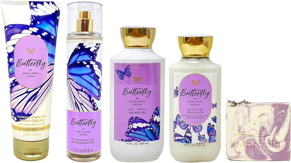 Amazon.com : Bath & Body Works Butterfly Deluxe Gift Set - Body