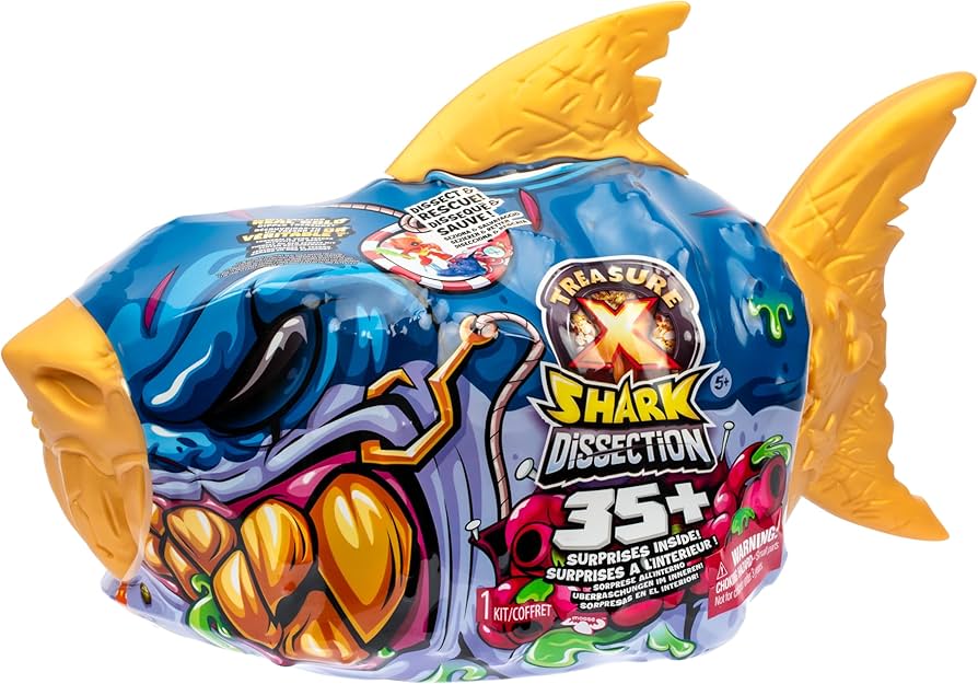 Amazon.co.jp: Treasure X メガシャーク解剖 12インチのメガシャークの