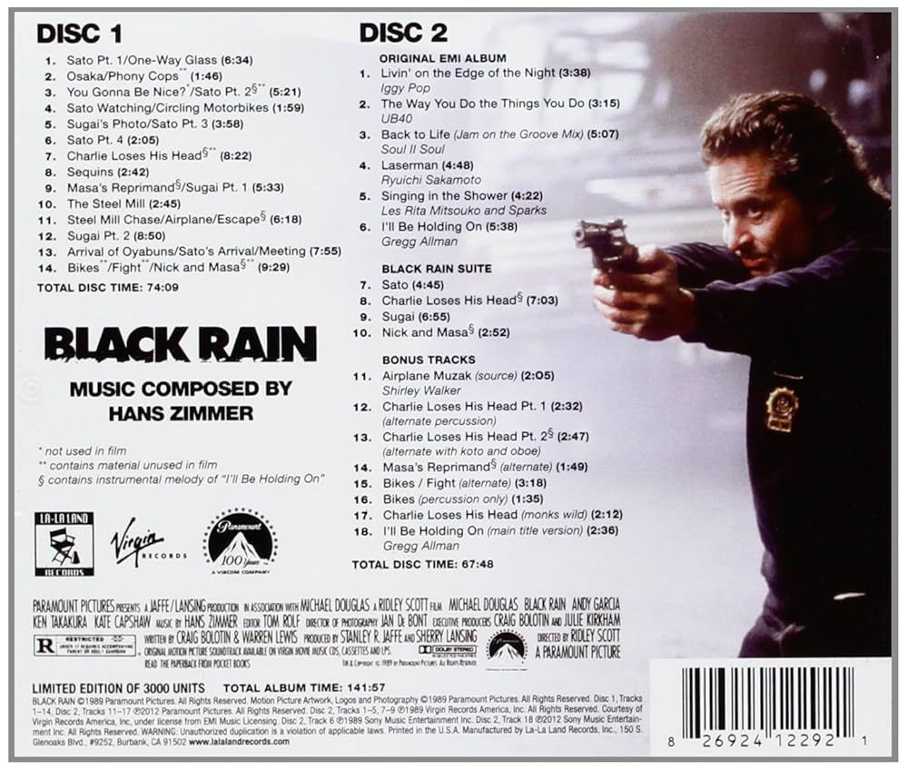 Amazon.co.jp: Black Rain -Ltd/Expanded-: ミュージック