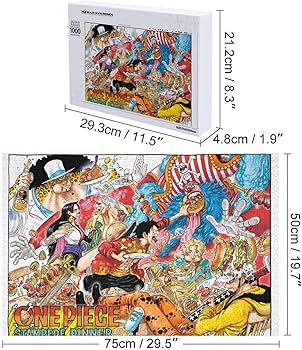 Amazon.co.jp: ワンピース/ONE PIECE 500/1000ピース 木製パズル 減圧