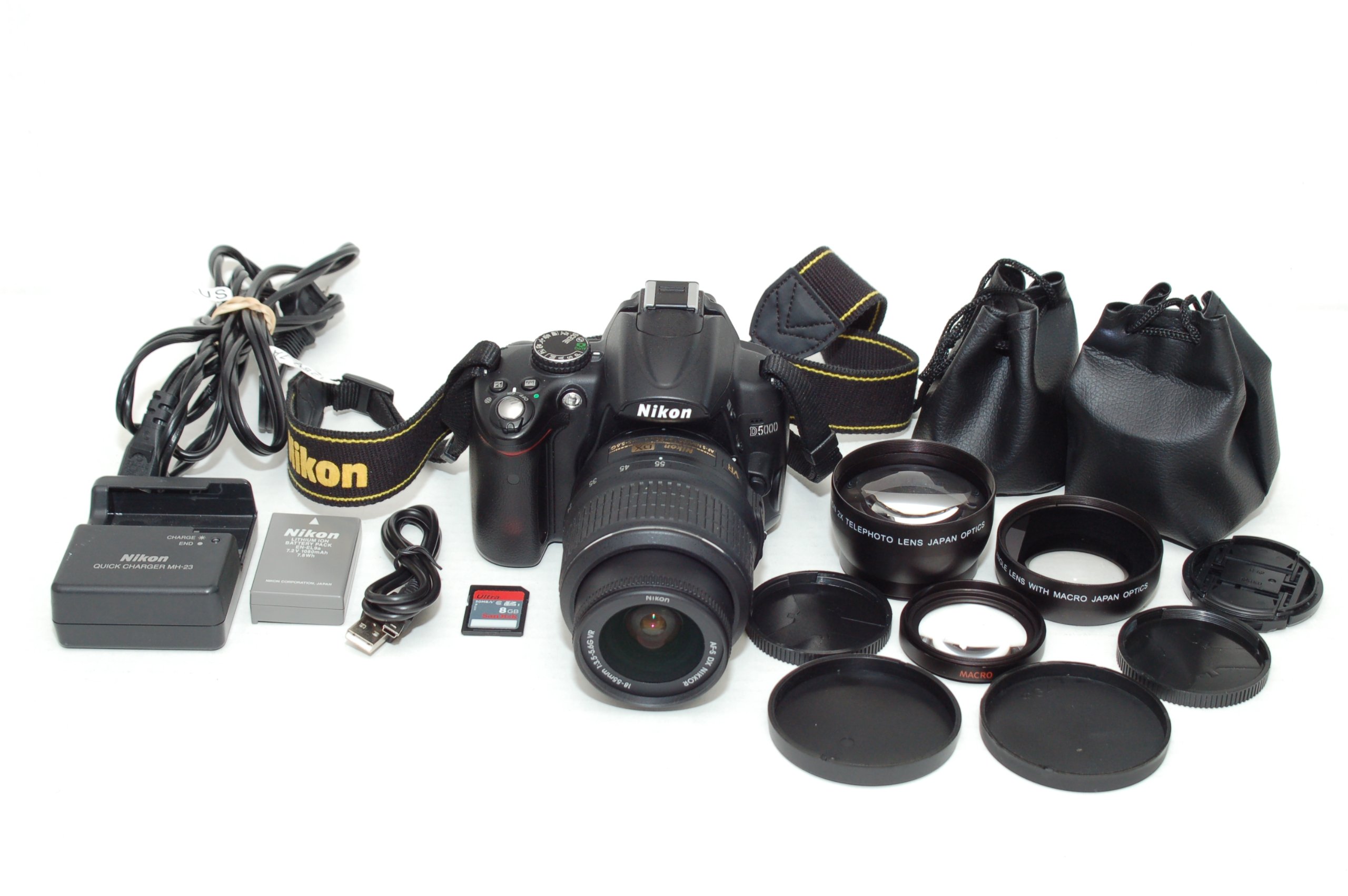 Nikon D5000 Appareil photo numérique Reflex 12.3 Kit + Objectif AF