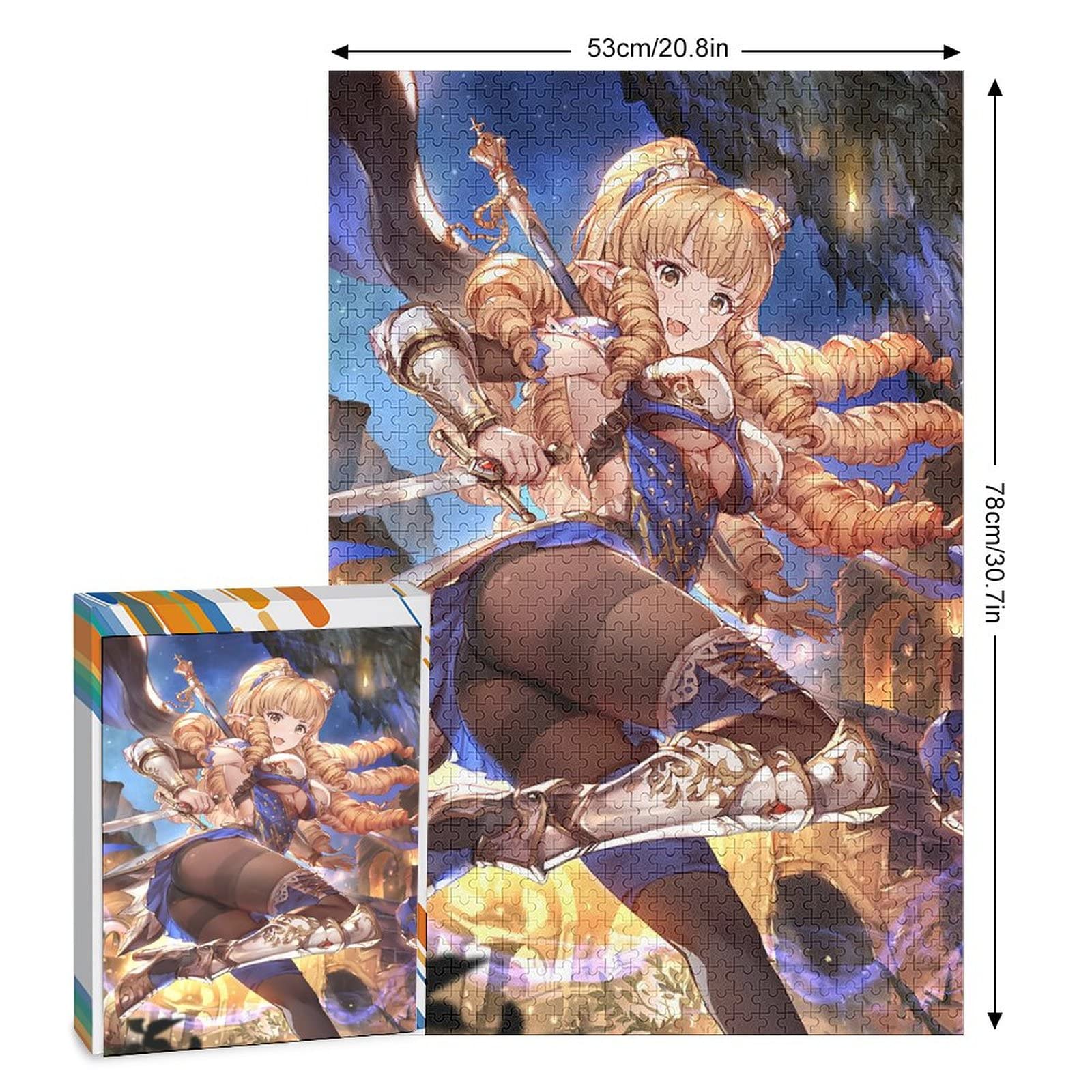 Amazon.co.jp: パズル 神撃のバハムート エルフ ジグソーパズル 1000