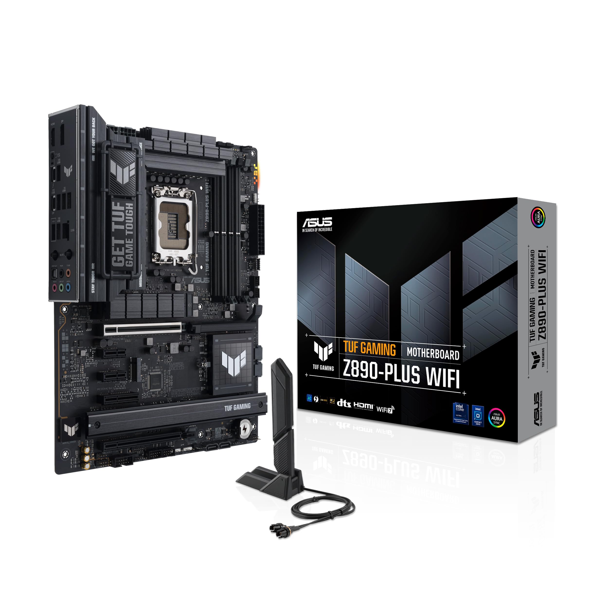 Amazon.com: ASUS TUF Gaming Z890-PLUS WiFi Z890 LGA 1851 ATX