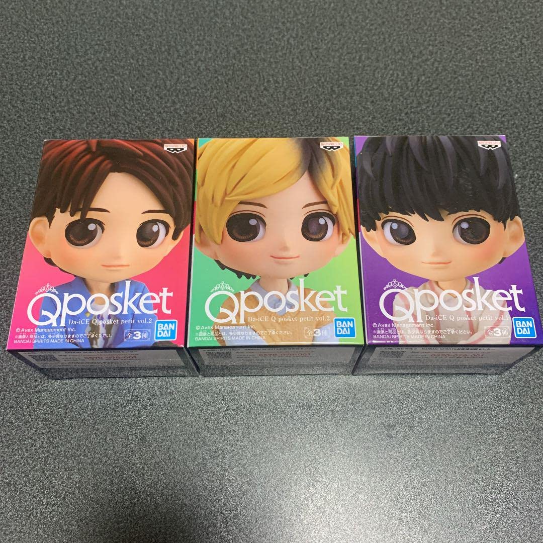 Amazon | Da-iCE ダイス Qposket フィギュア 3種セット | フィギュア