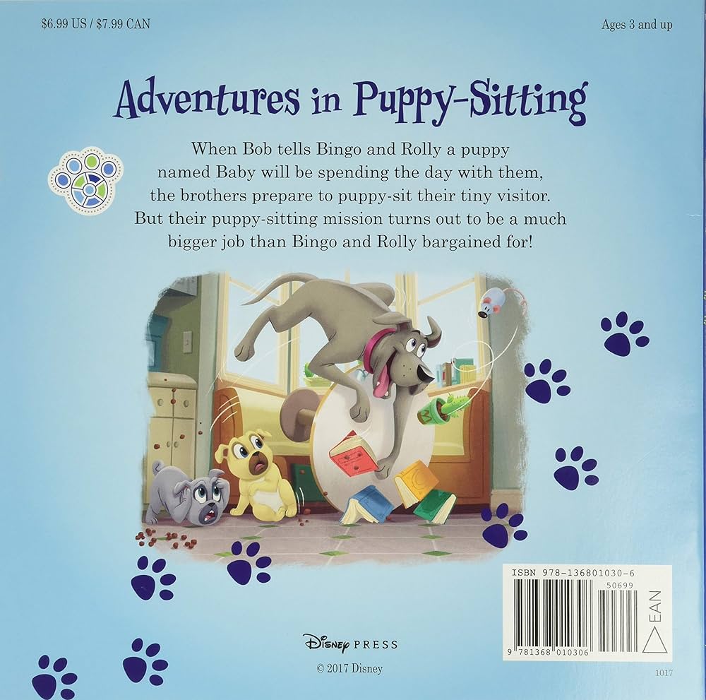 Puppy Dog Pals Read-Along Storybook and CD Adventures in Puppy