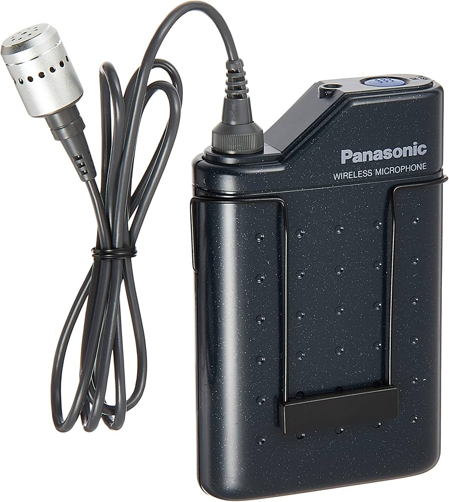 Amazon | パナソニック 800 MHz帯PLLタイピン形ワイヤレスマイクロホン