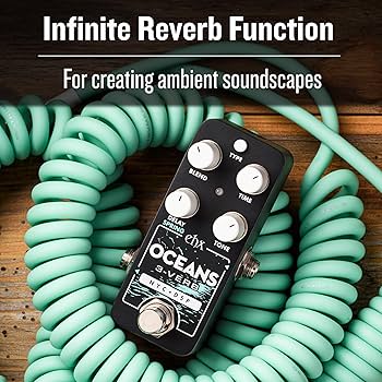 Amazon.com: Electro-Harmonix Pico Oceans 3-verb Reverb Pedal