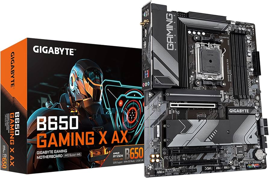Amazon.com: GIGABYTE B650 Gaming X AX AMD AM5 ATX Motherboard