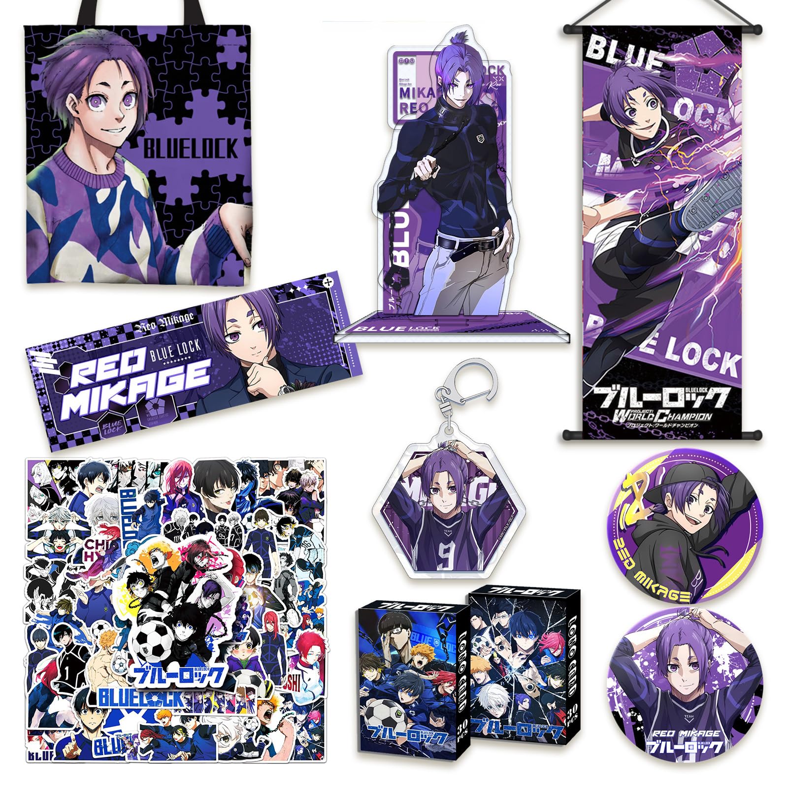 Amazon.co.jp: DIROLVON ブルーロック 潔世一 グッズ 凪誠士郎 福袋
