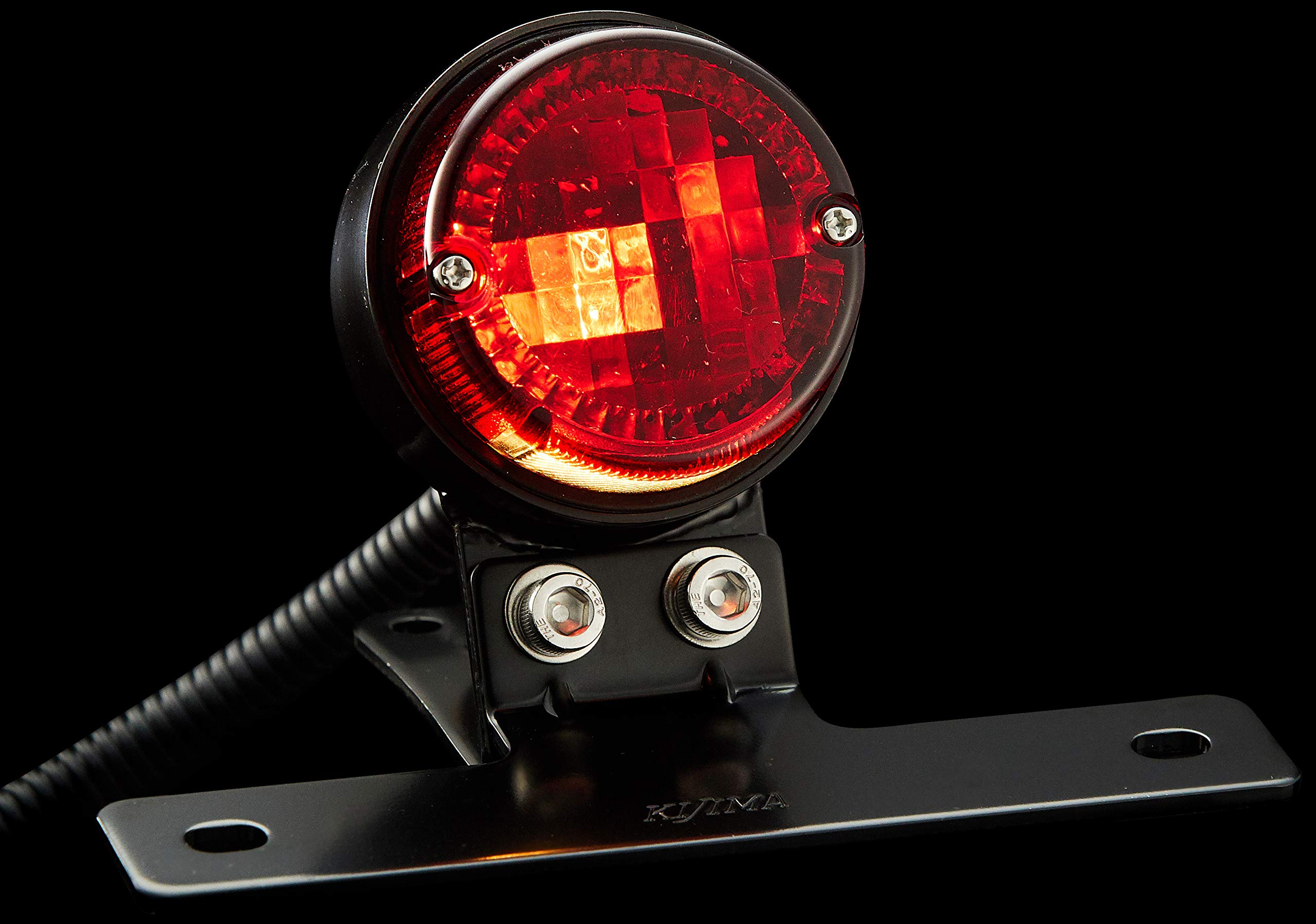 Amazon | キジマ(Kijima) クラシックテールランプ ラウンドL ブラック