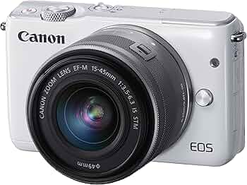 Amazon | Canon ミラーレス一眼カメラ EOS M10 レンズキット(ホワイト
