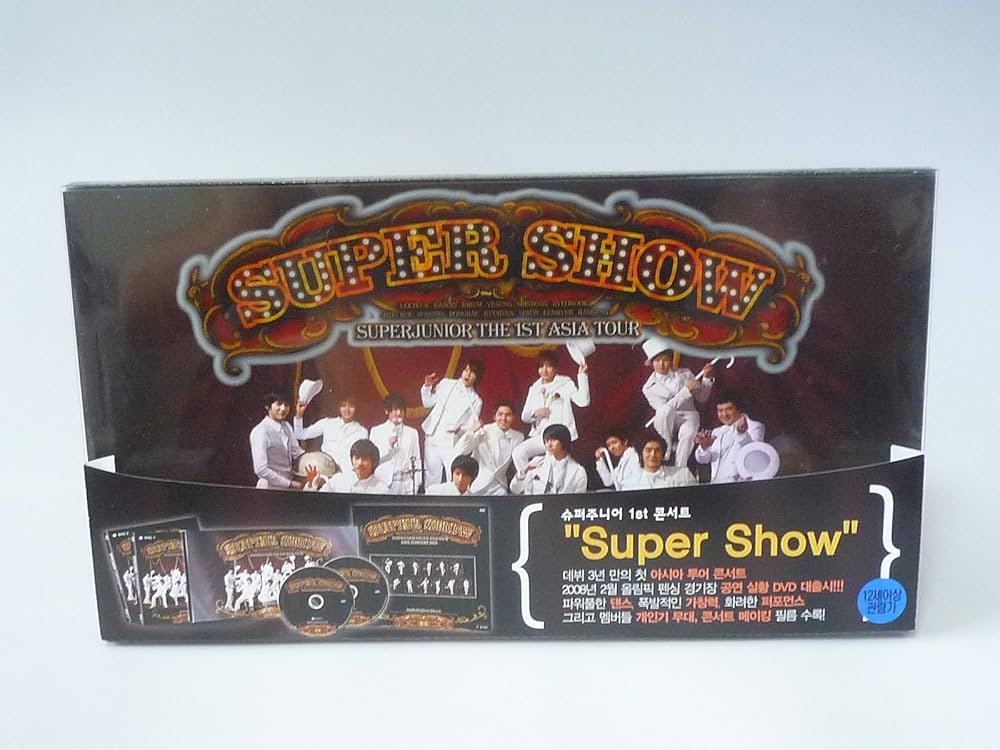Amazon.co.jp: Super Show 1st Asia Tour(韓国盤): DVD
