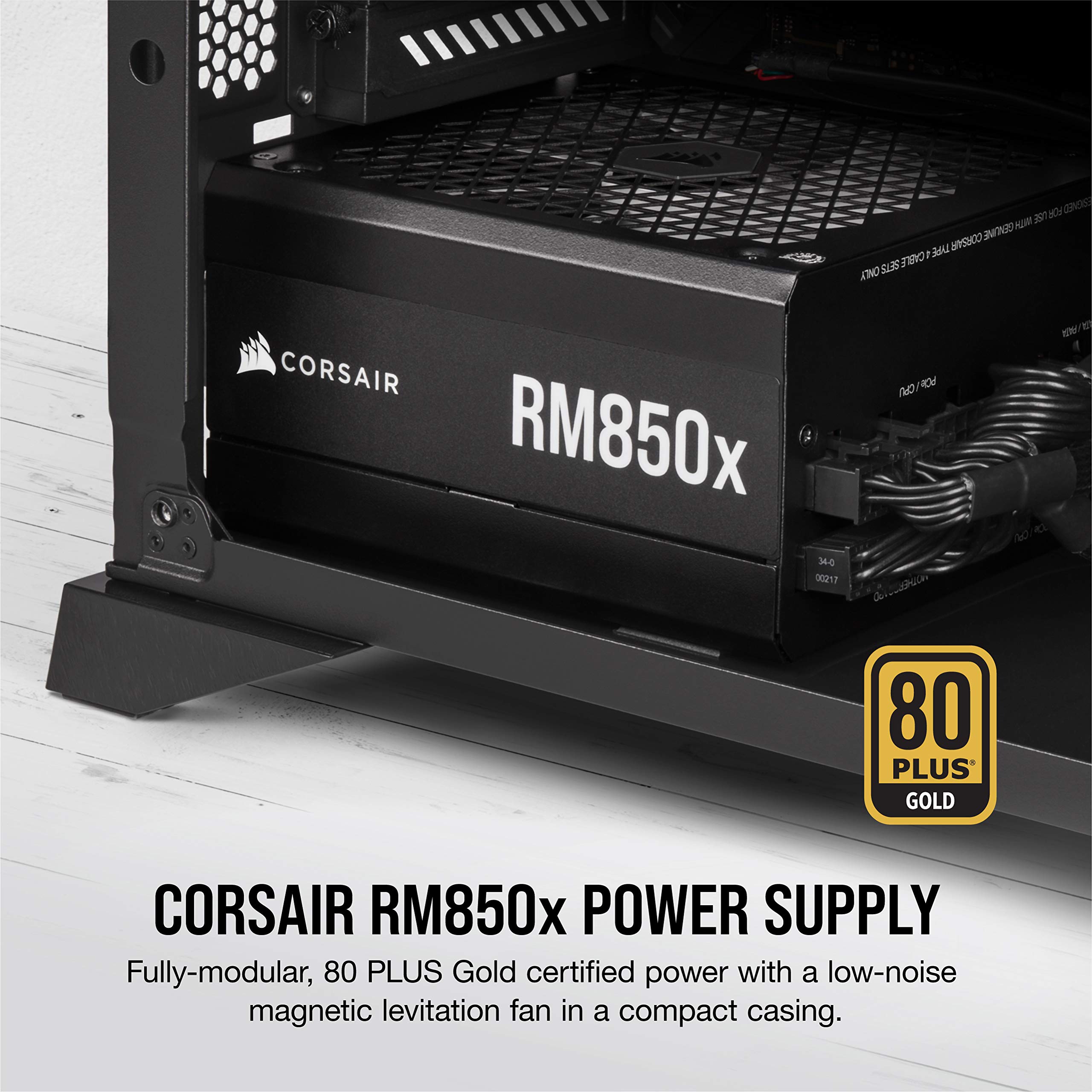 Amazon | Corsair RM850x PC電源ユニット 850W 80PLUS Gold認証 フル
