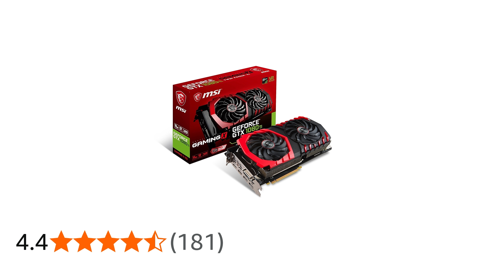 Amazon | MSI ビデオグラフィックカード One Size GTX 1080 TI GAMING