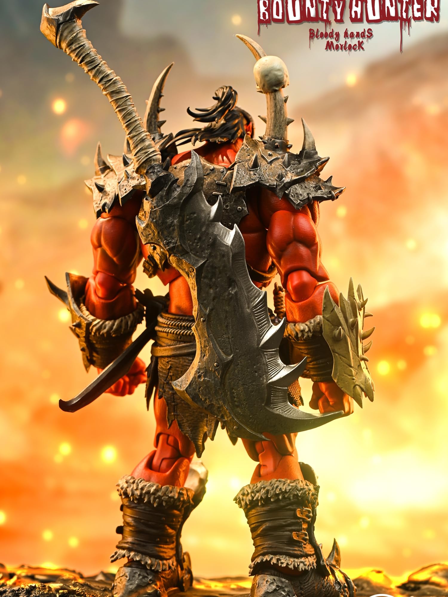 Amazon.com: METYTOYZ MEMORYTOYS Bounty Hunter Bloody Hands Morlock