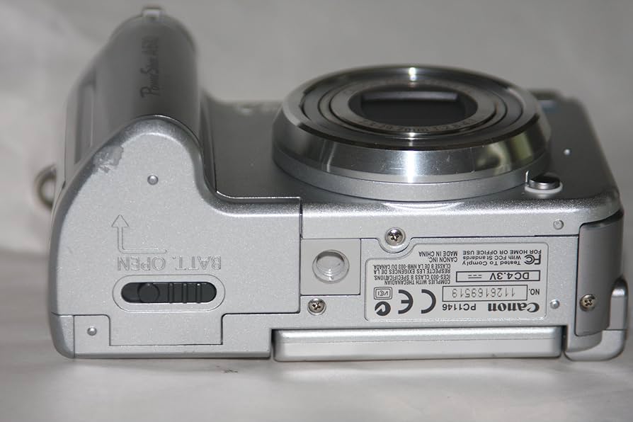 Amazon.com : Canon Powershot A610 5MP Digital Camera with 4x