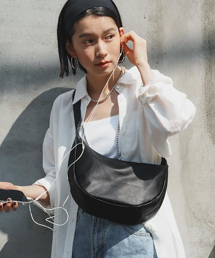 Amazon.co.jp: [ラシット] WEB限定 ソフトレザーラウンドショルダー