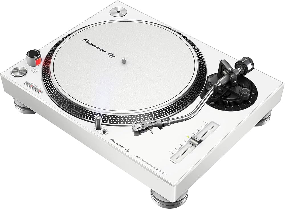 Pioneer DJ PLX-500-W Direct Drive DJ Turntable, White : Amazon.ca