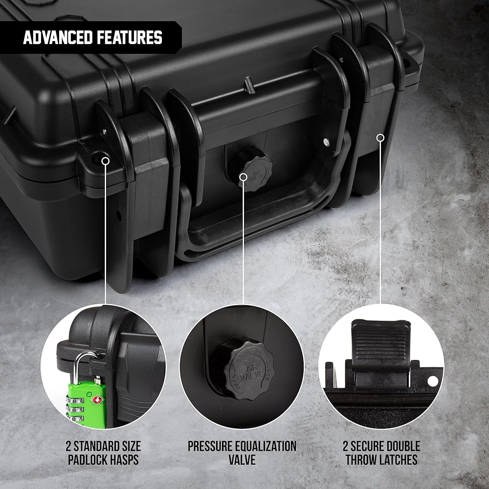 Amazon.com : Durabox All Weather Hard Case 10 x 9 x 5” - TSA