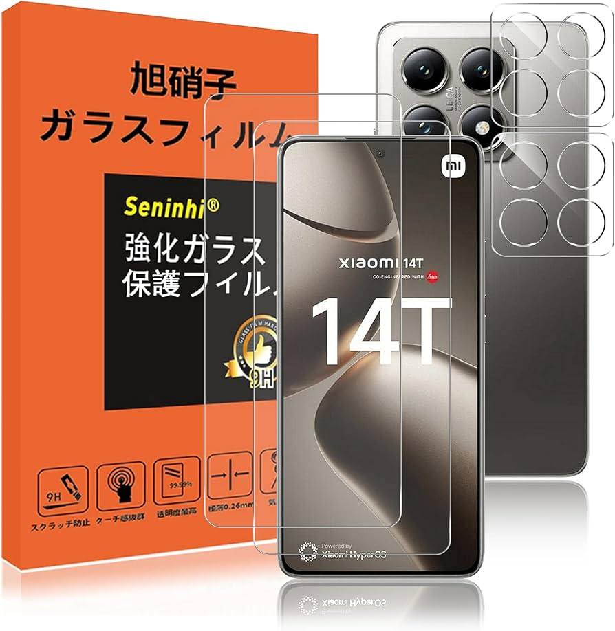 Amazon.co.jp: Xiaomi SXWXM14TP22 Xiaomi 14T Pro Glass Film Anti