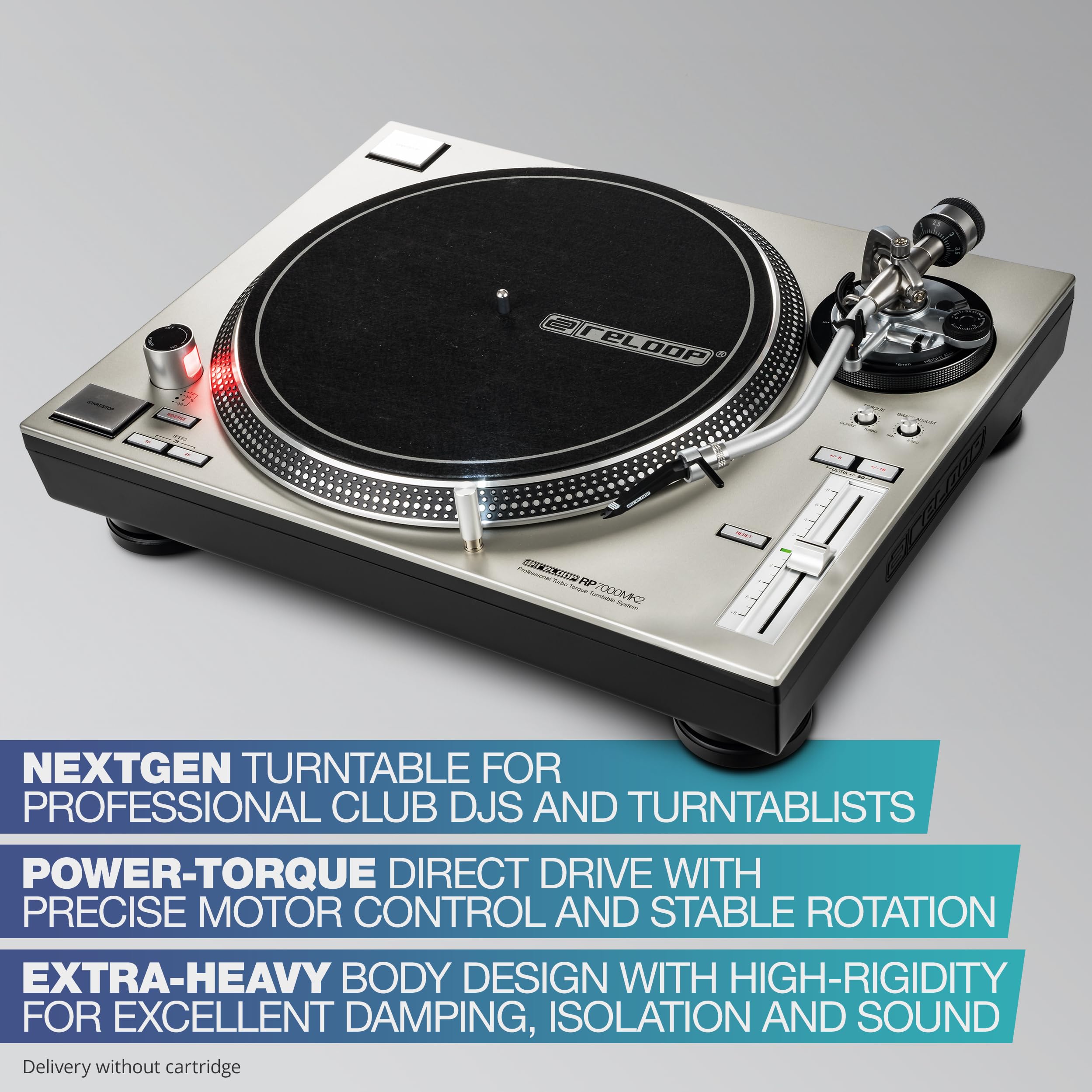 Amazon.com: Reloop RP-7000 MK2 Professional Upper Torque Turntable