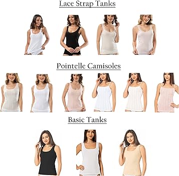 VAVONNE Camisole for Women, All Cotton, Airy Soft Comfy Tank Tops