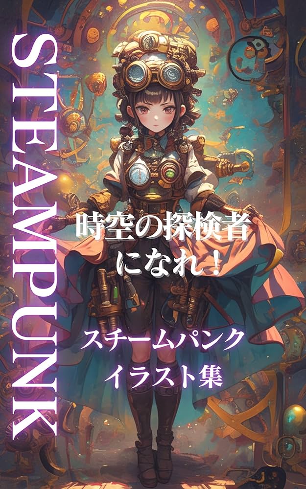 スチームパンクイラスト集：時空の探検者になれ！: レトロフューチャー