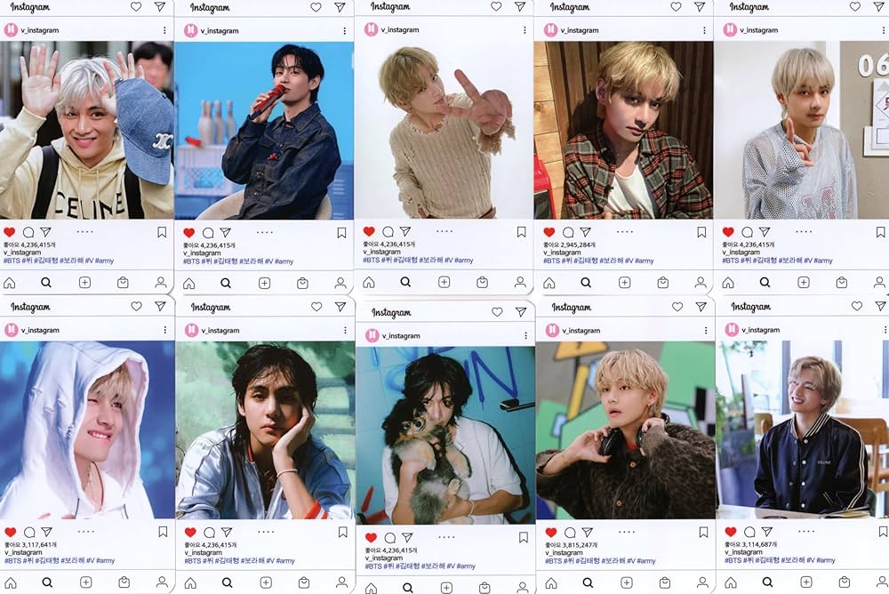 Amazon.co.jp: V テテ グッズ スペシャルフォトカードセット 60枚