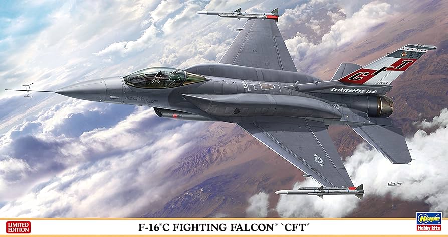 Amazon | ハセガワ 1/48 F-16C ファイティングファルコン CFT
