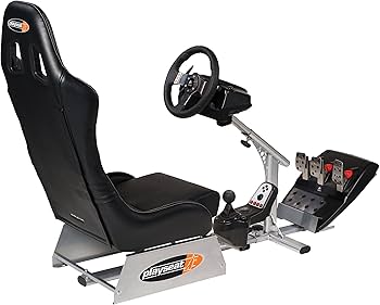 Amazon | Playseat Evolution Gaming Seat Black/Silver - プレイ