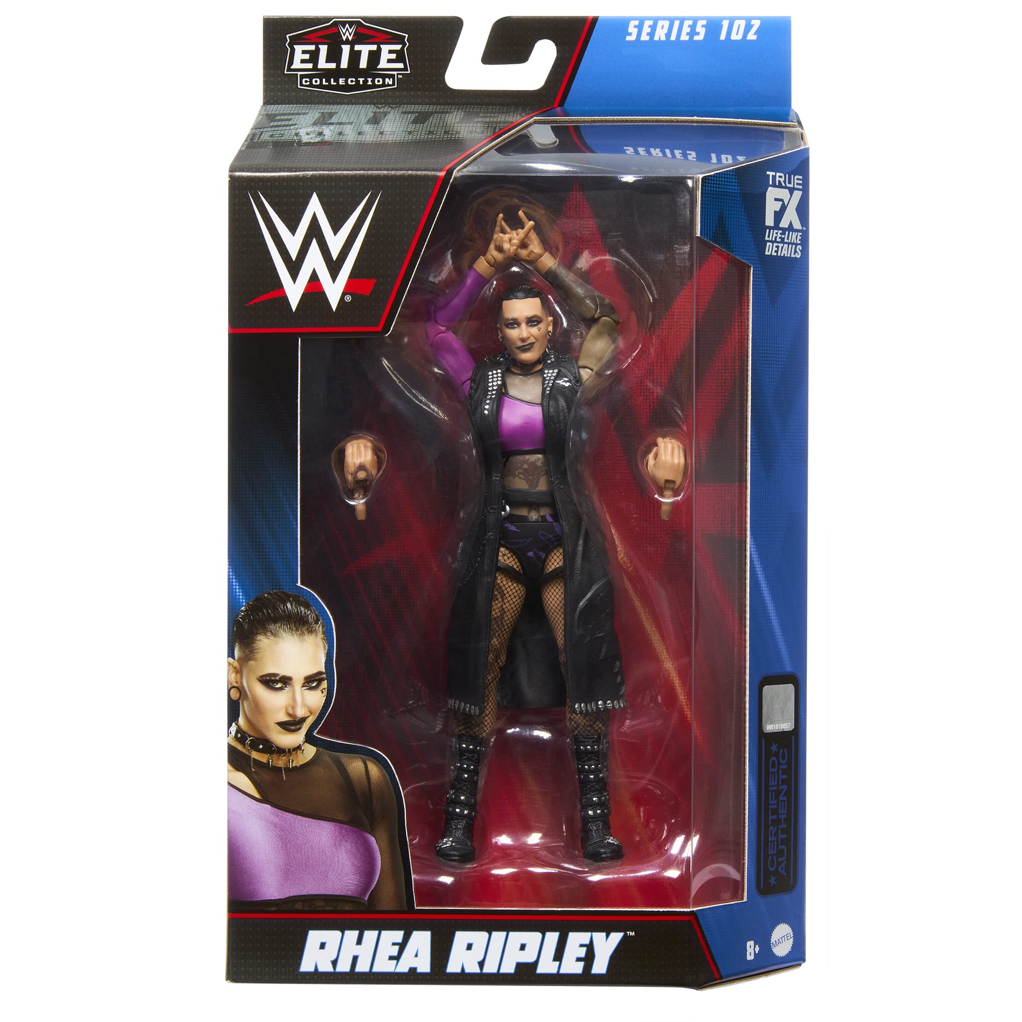 Amazon.co.jp: Rhea Ripley WWE Elite 102 トイレスリング アクション