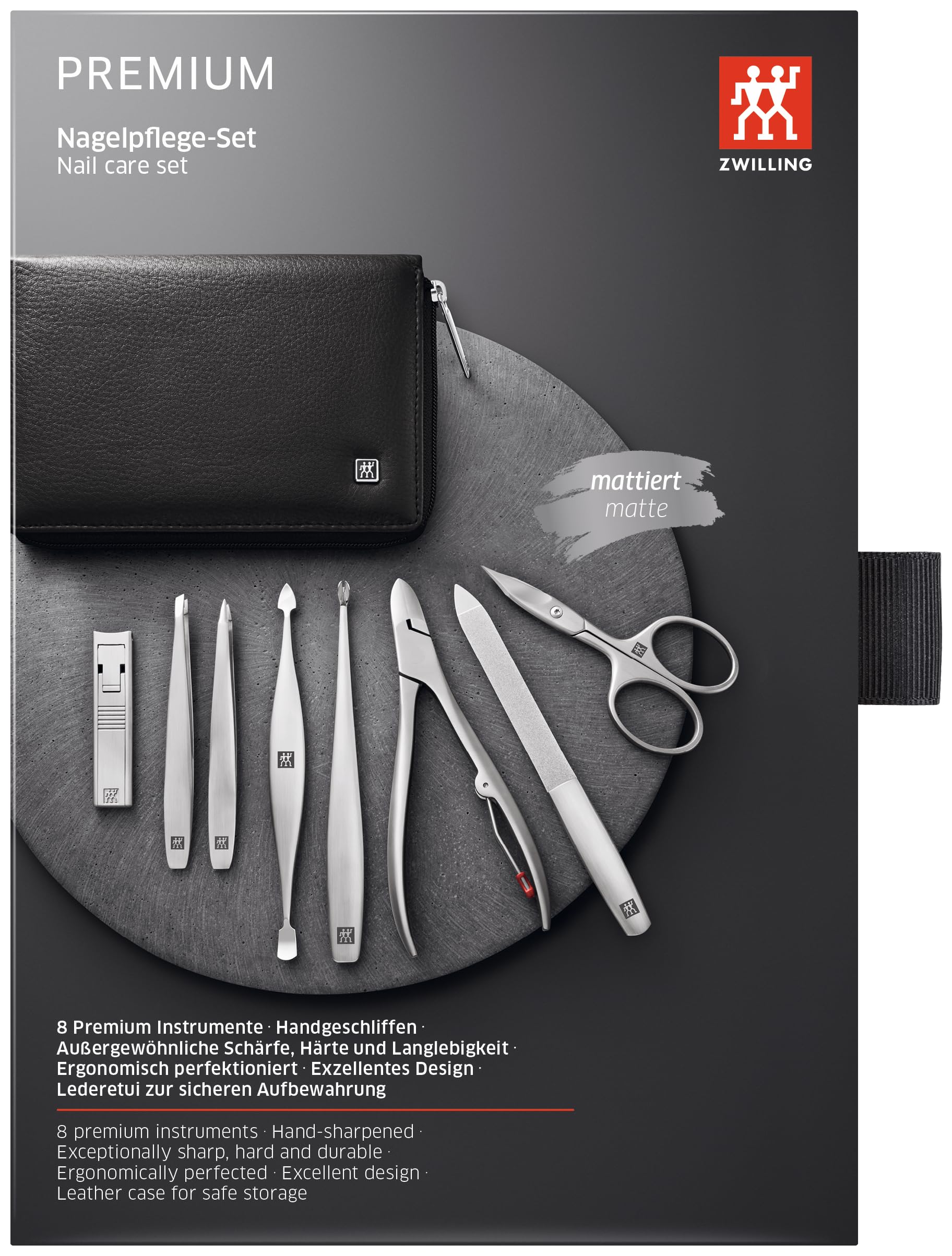 Amazon.com: ZWILLING Manicure Set (8 piece, comprehensive nail