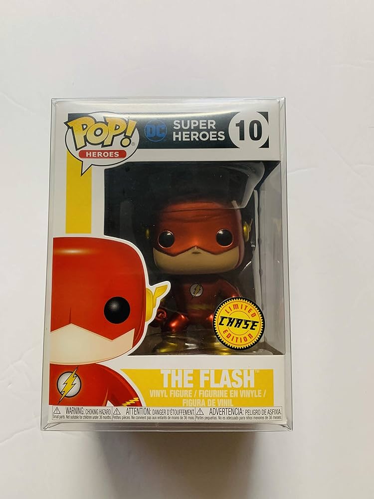 Amazon.com: Funko DC Comics The Flash Pop Vinyl Figure Chase