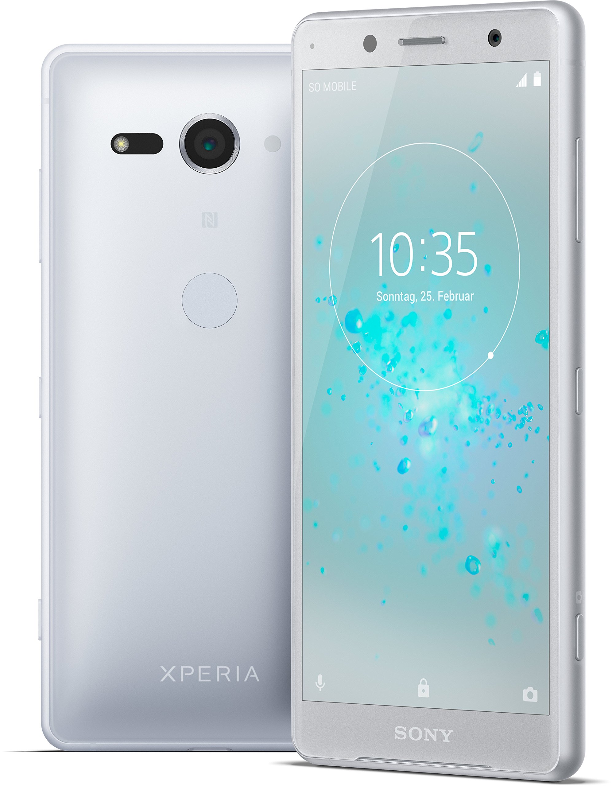 Amazon | SONY Sony Xperia XZ2 Compact Dual H8324 [White Silver