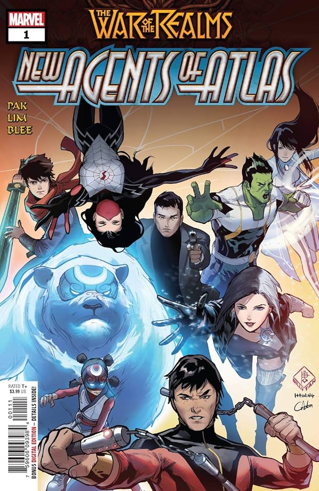 WAR OF REALMS NEW AGENTS OF ATLAS #1: Greg Pak: Amazon.com: Books