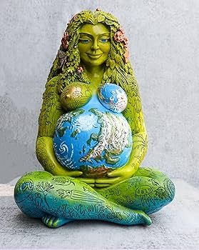 Amazon.com: Ebros Gift Millennial Gaia Green Earth Mother Nature